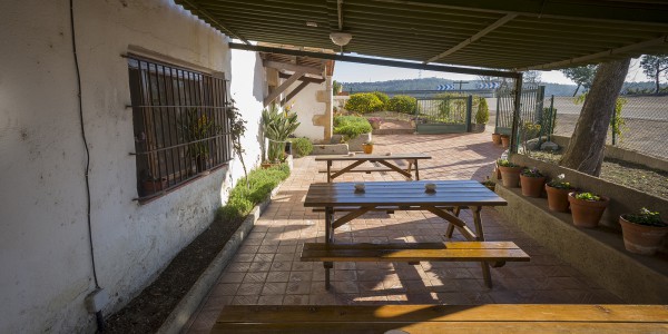 Can Mascort, restaurant, ctra. dels Àngels