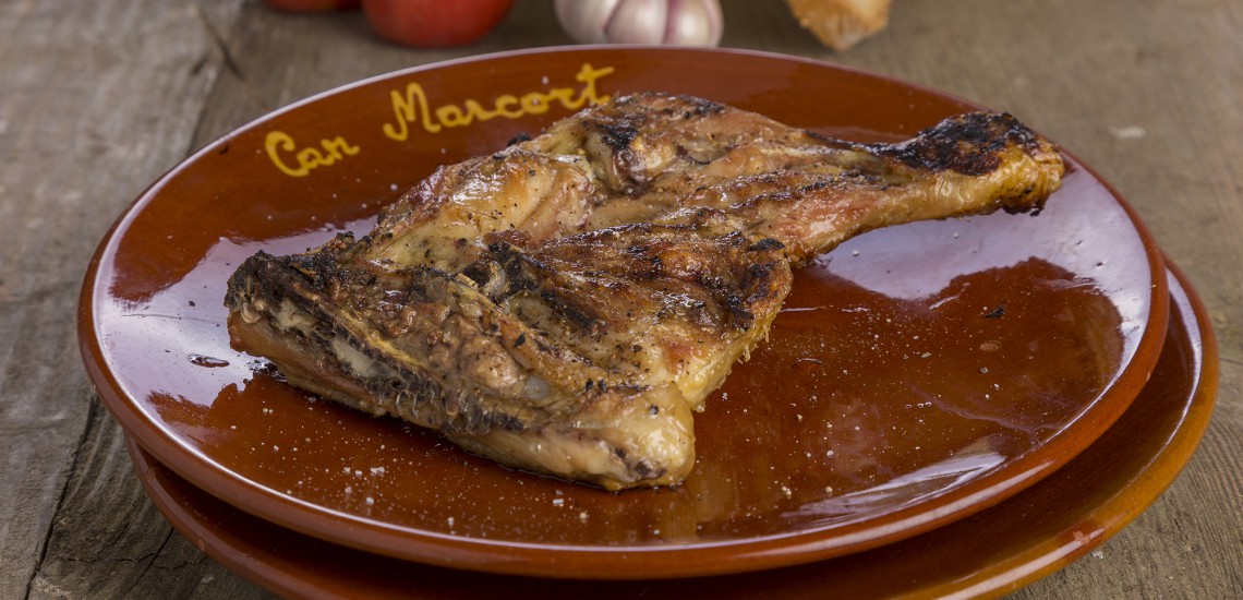 Pollastre a la brasa