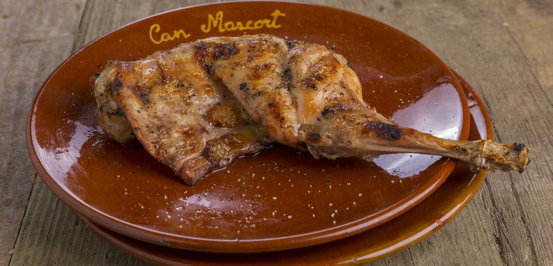 Conill a la brasa