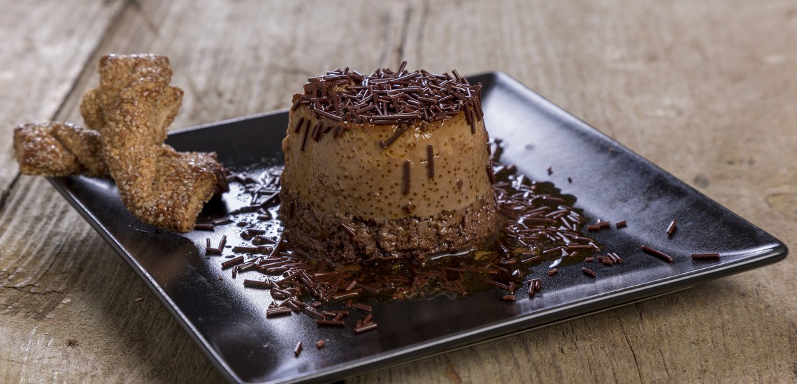 Flam de xocolata